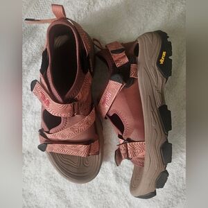 TEVA Grandview max hiking sandals pink womens size 10.5 shoes